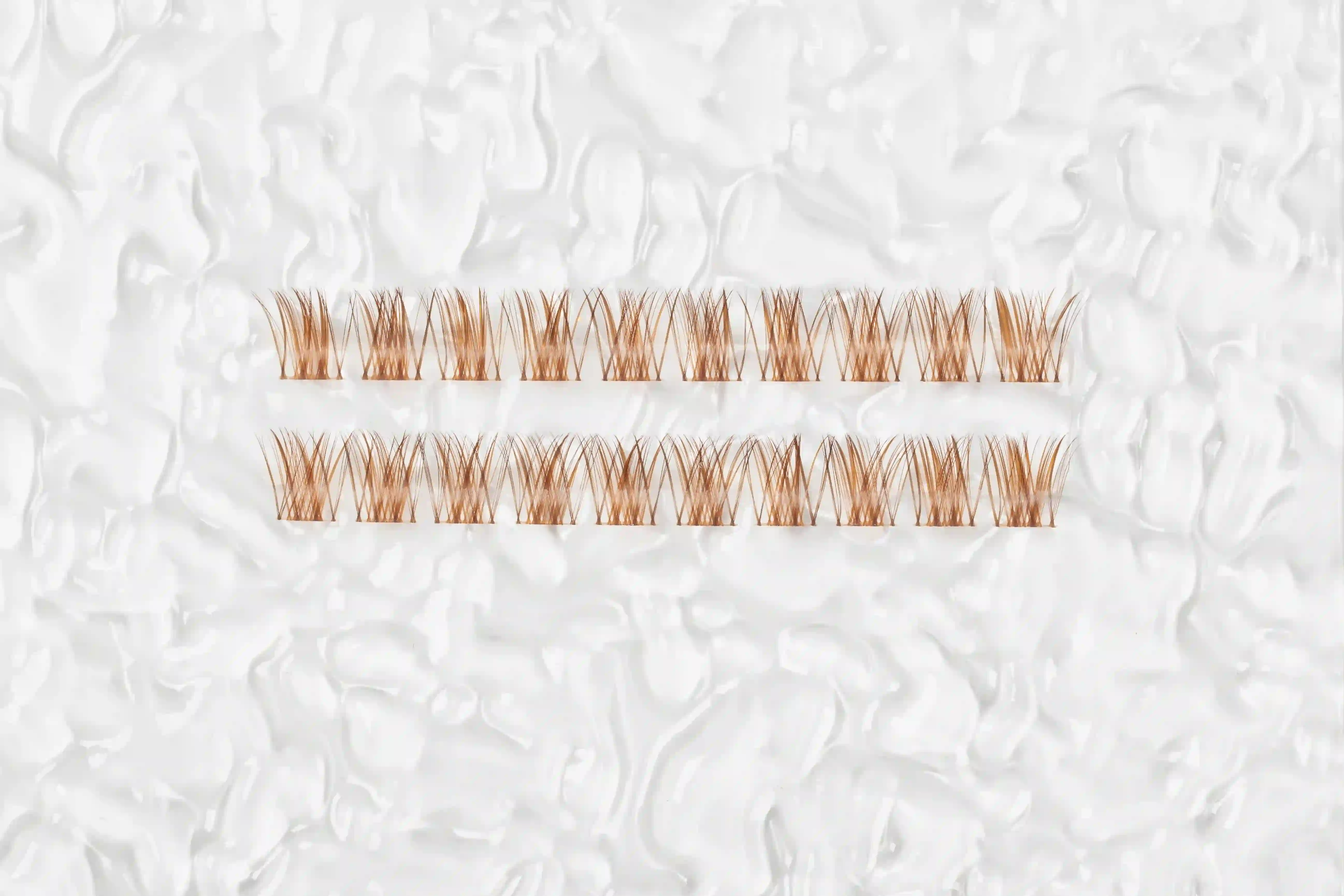 BROWN CLUSTER LASHES